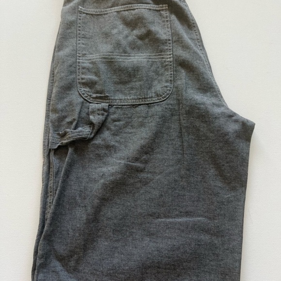 Godbody Shorts 36x12 90s 00s Y2k Baggy Skater Skateboard Denim Jean Jorts Short - Picture 1 of 10